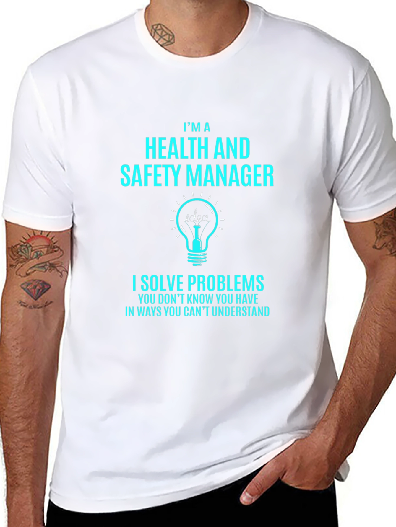 Health and Safety Manager T-Shirt - Problem Solver Tee
