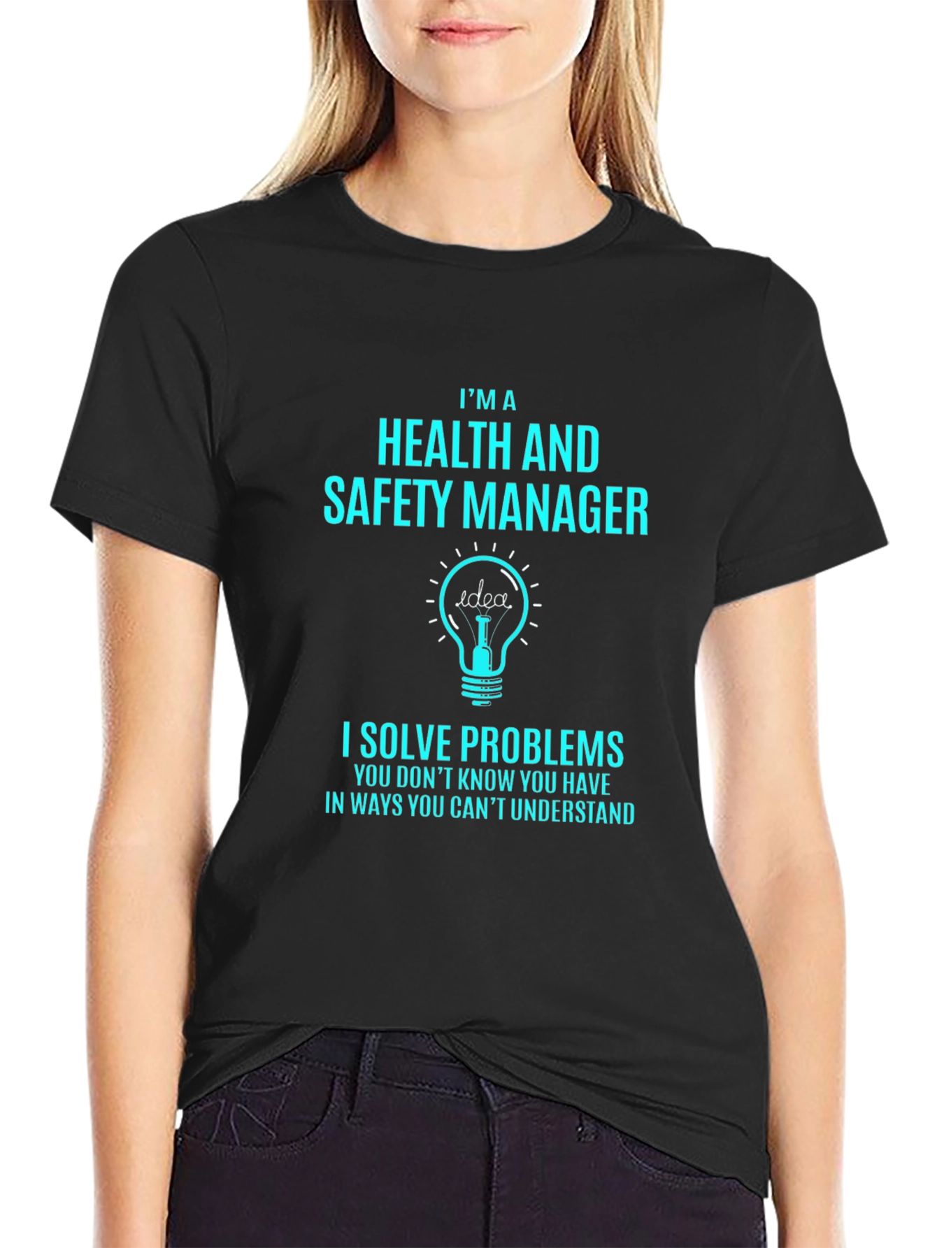 Health and Safety Manager T-Shirt - Problem Solver Tee