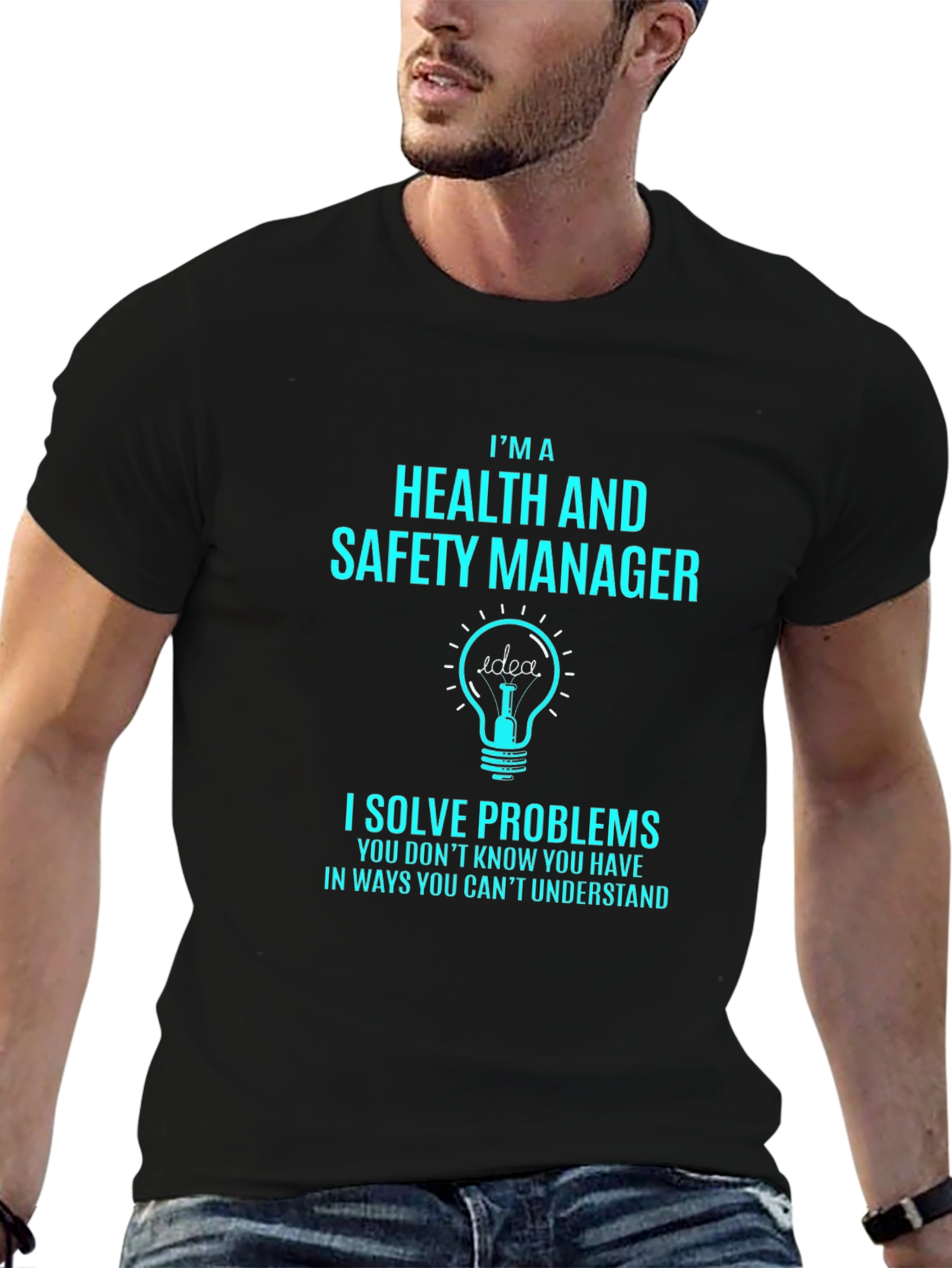Health and Safety Manager T-Shirt - Problem Solver Tee
