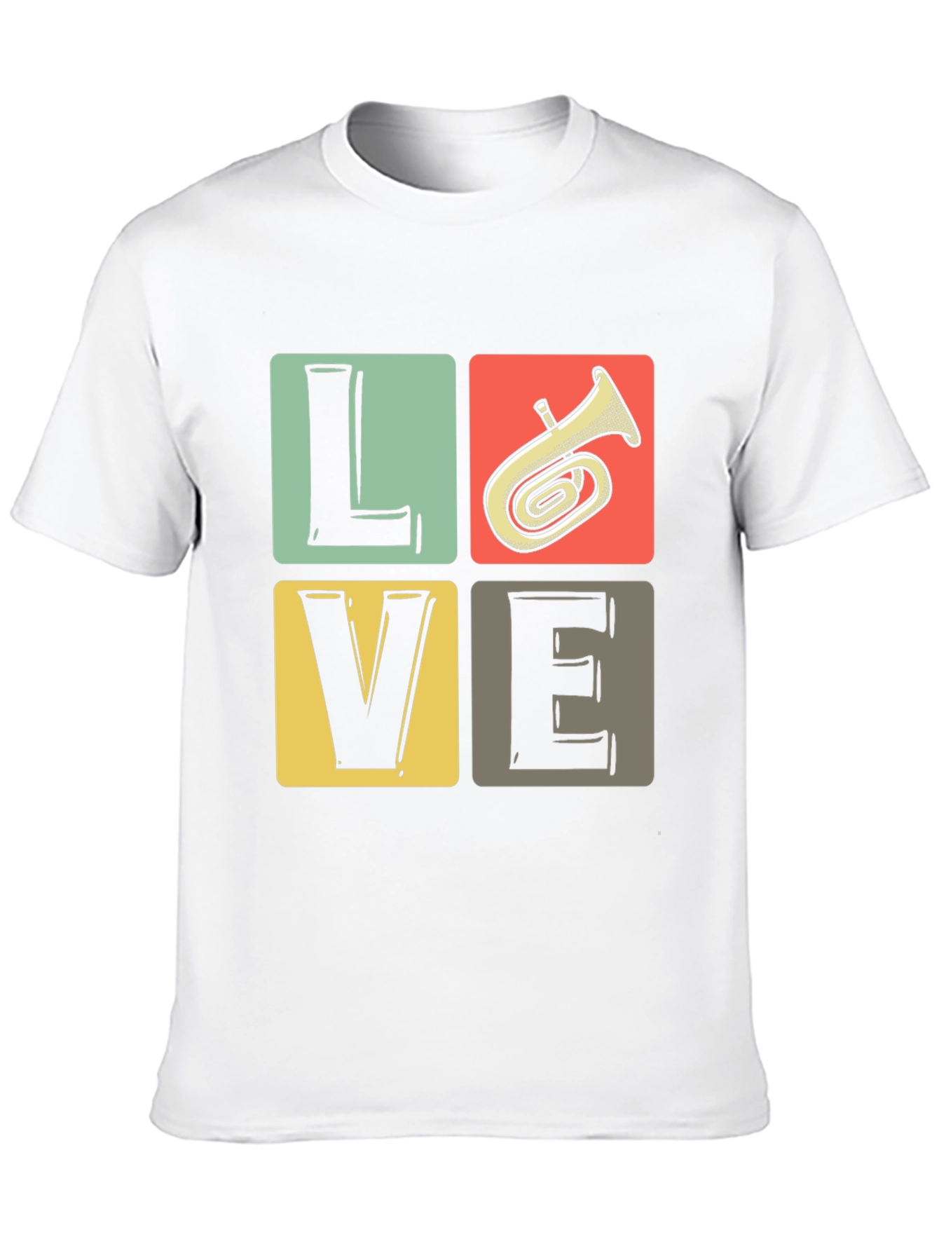 Love Tuba T-Shirt Music Lover Tee
