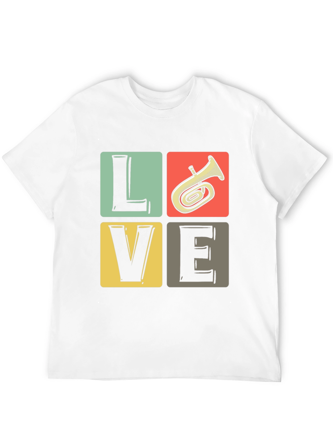 Love Tuba T-Shirt Music Lover Tee