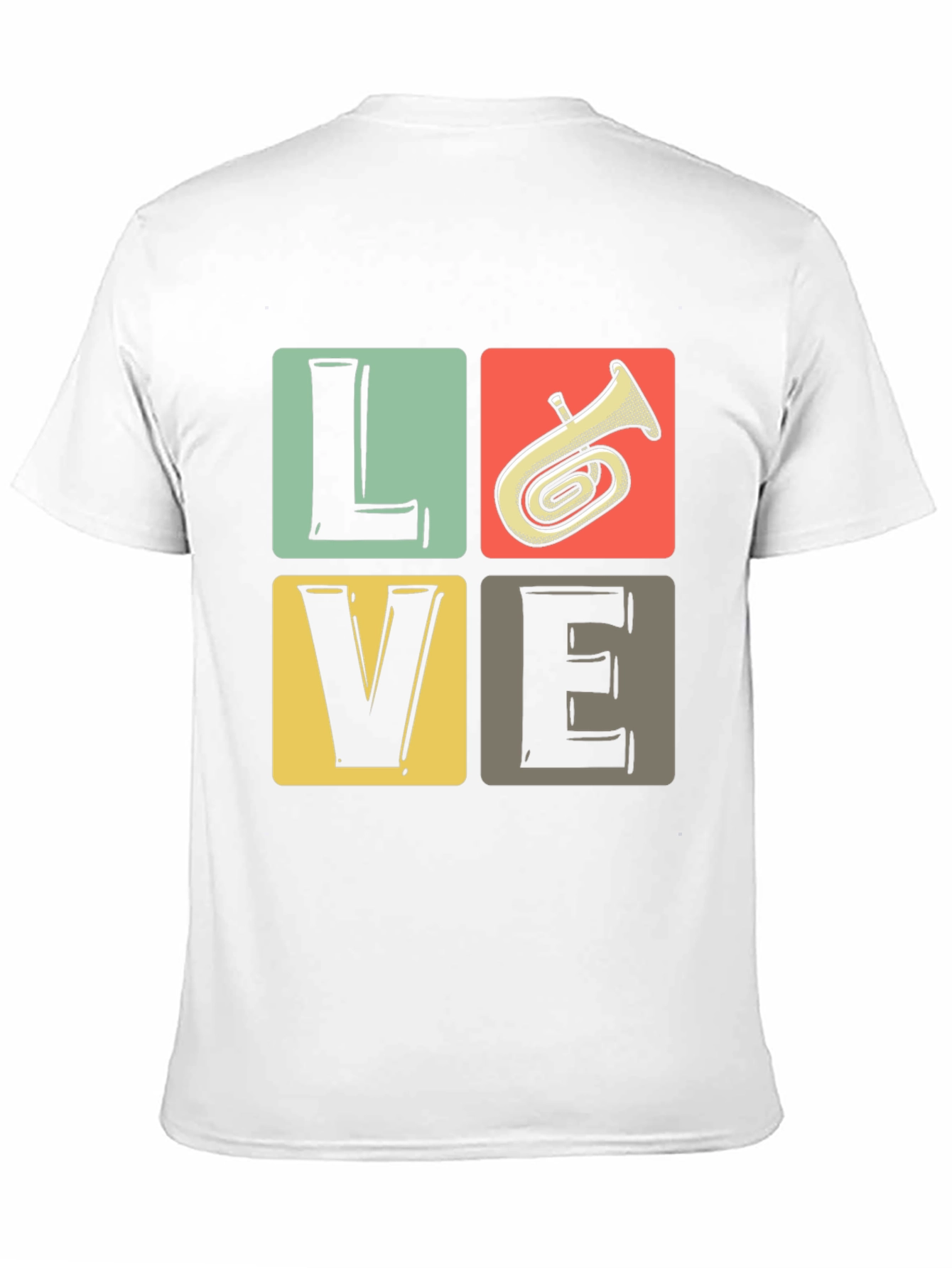 Love Tuba T-Shirt Music Lover Tee