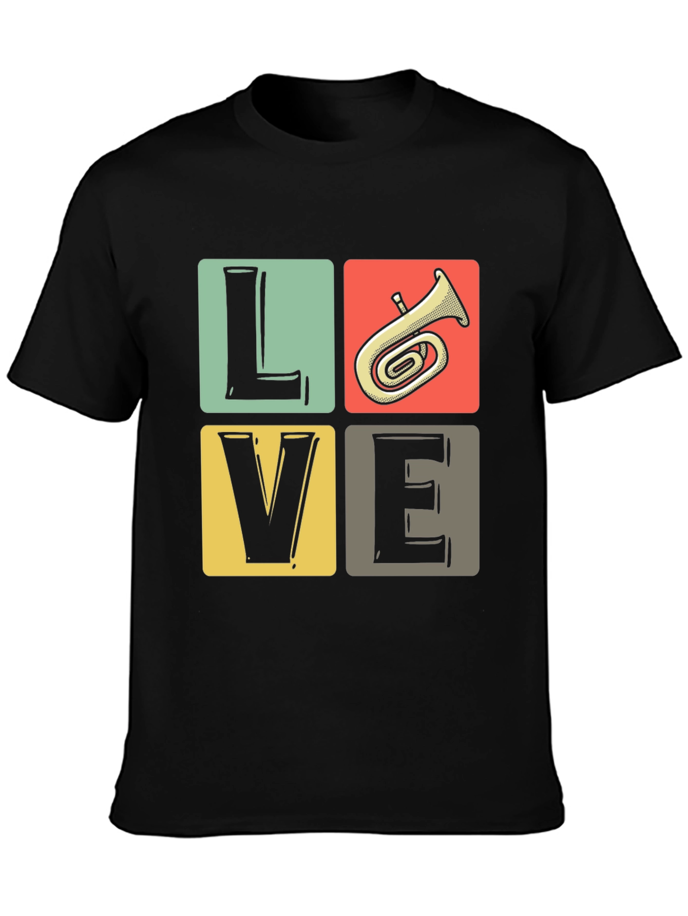 Love Tuba T-Shirt Music Lover Tee
