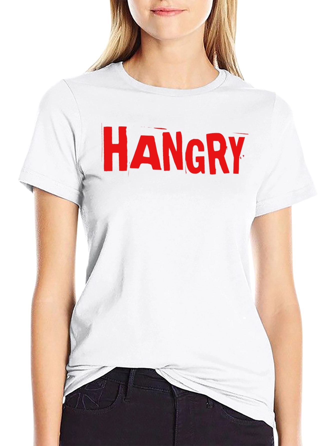 Hangry Graphic T-Shirt - Funny Foodie Tee