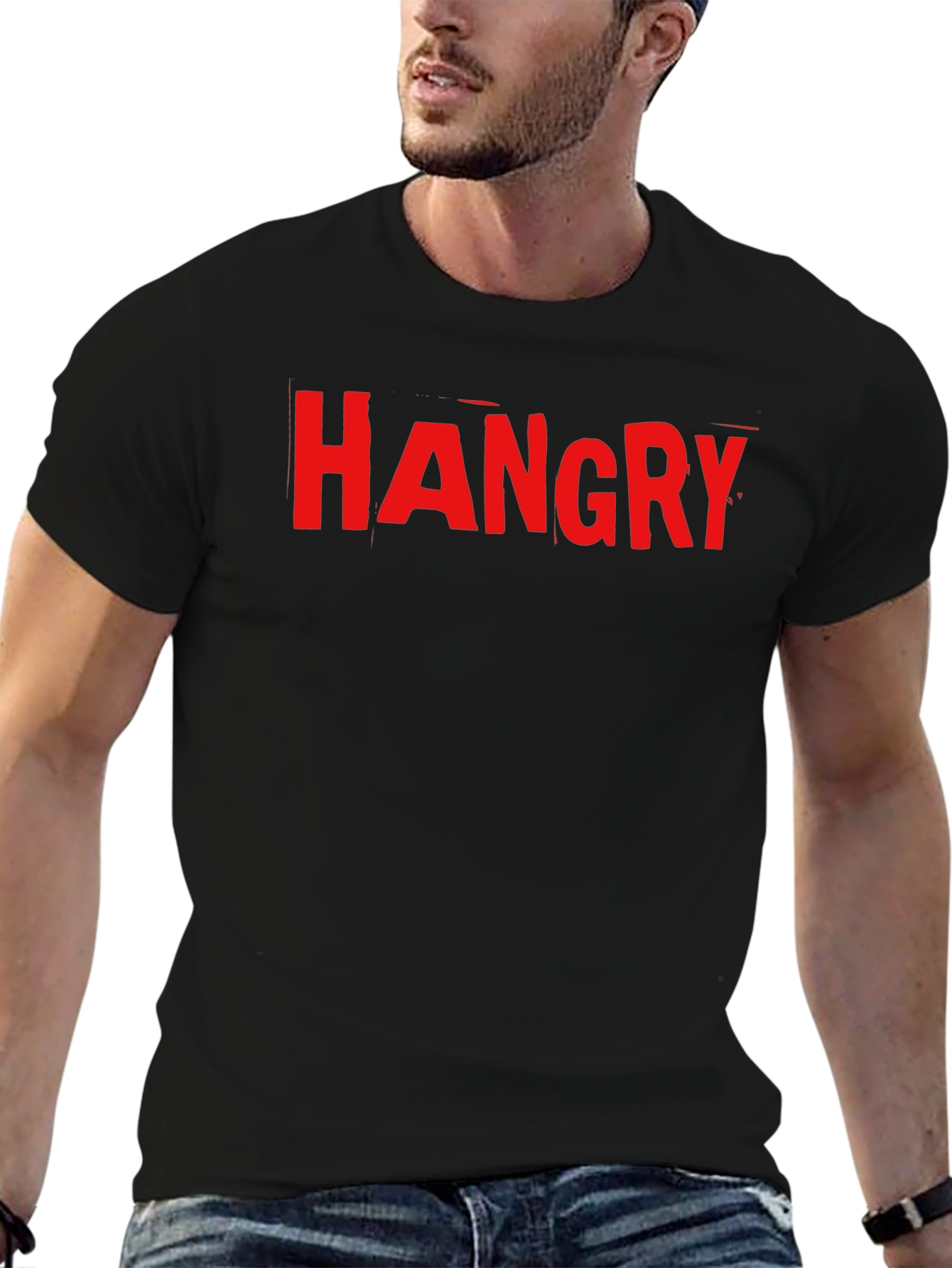 Hangry Graphic T-Shirt - Funny Foodie Tee