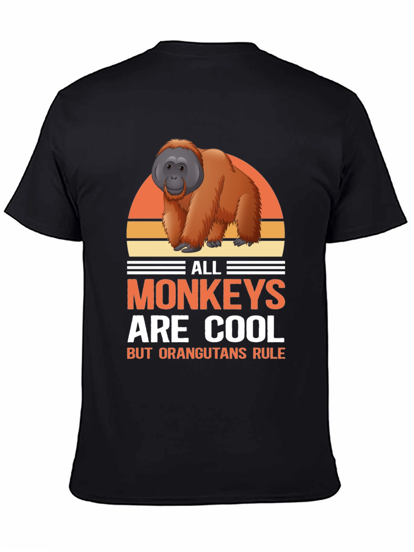 Cool Orangutan Graphic Tee