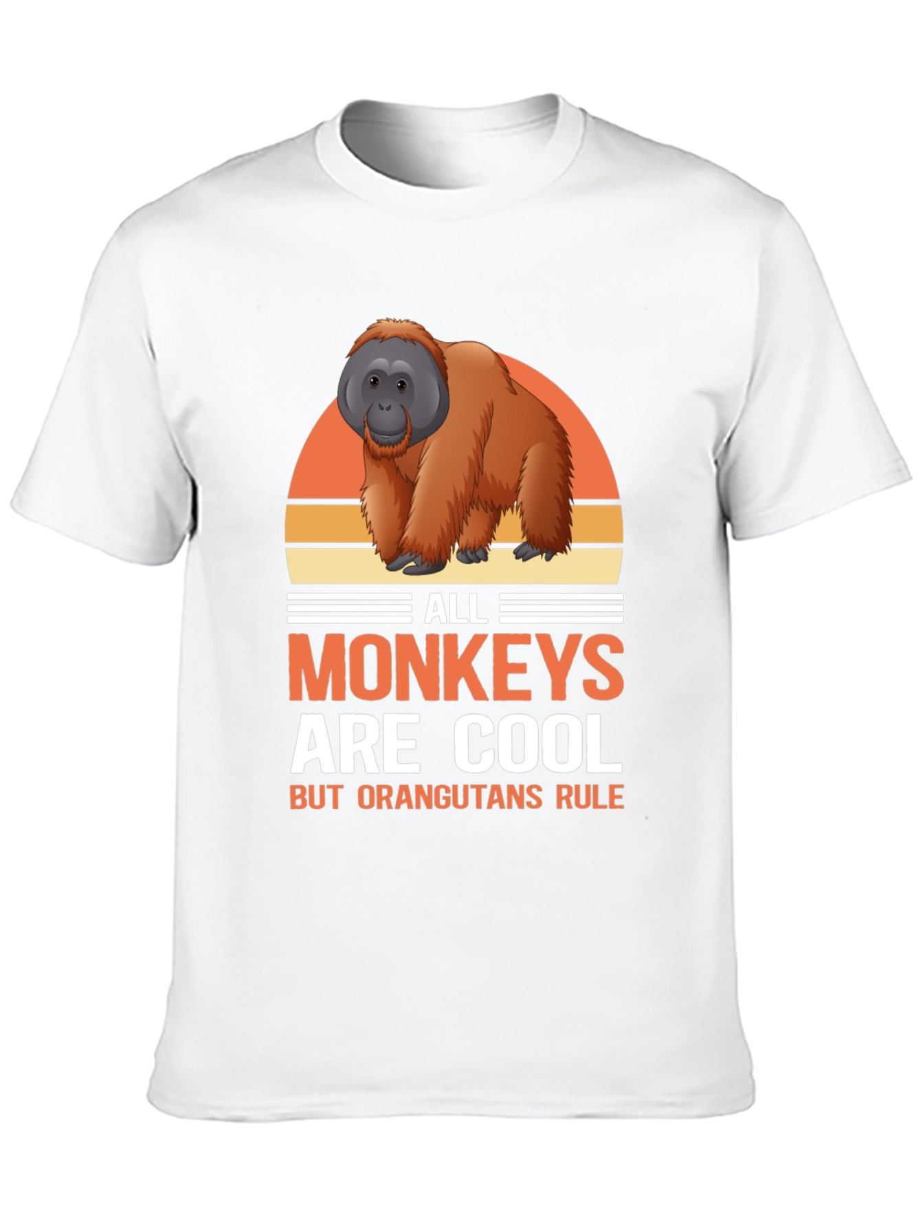 Cool Orangutan Graphic Tee