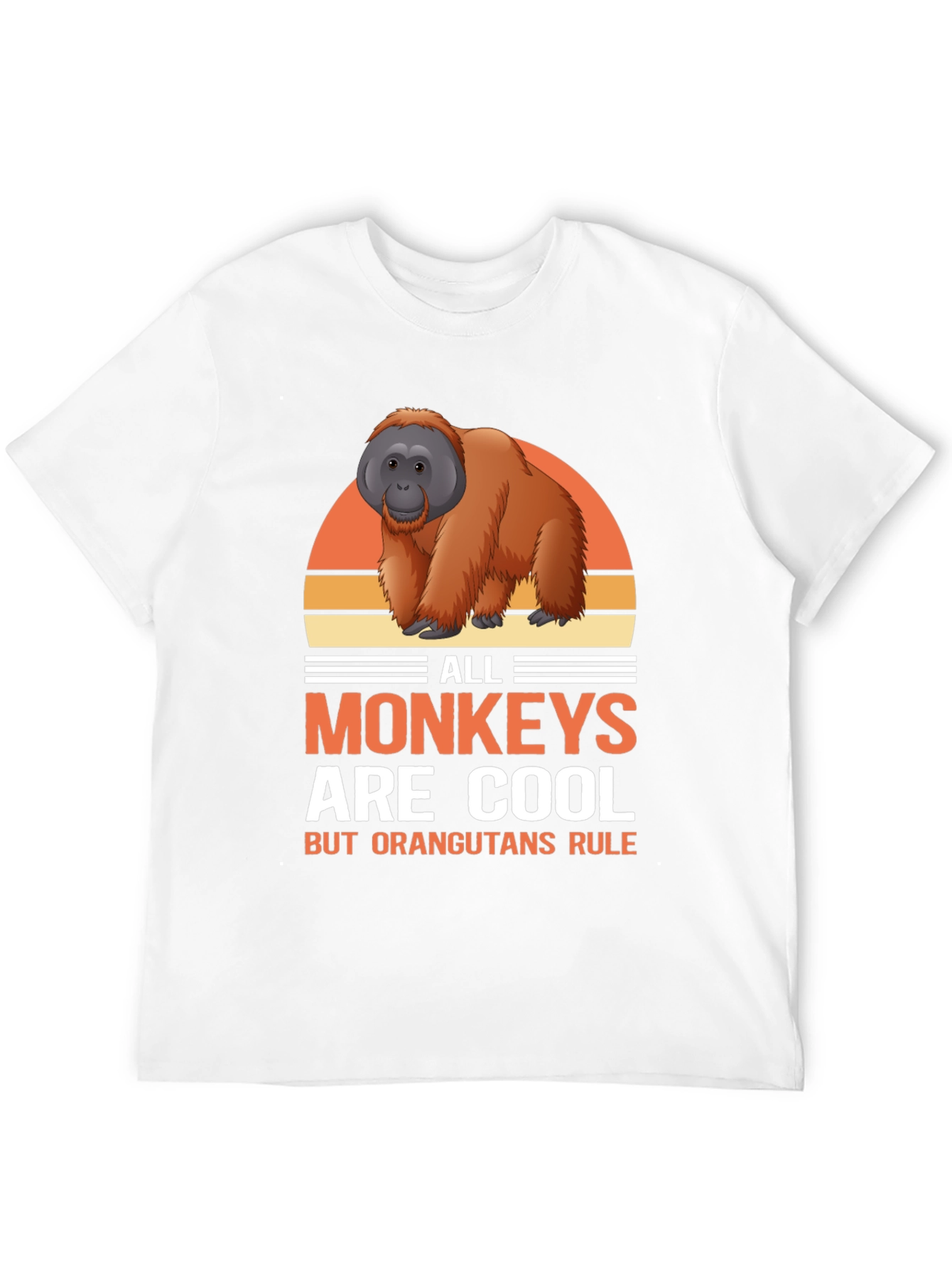 Cool Orangutan Graphic Tee