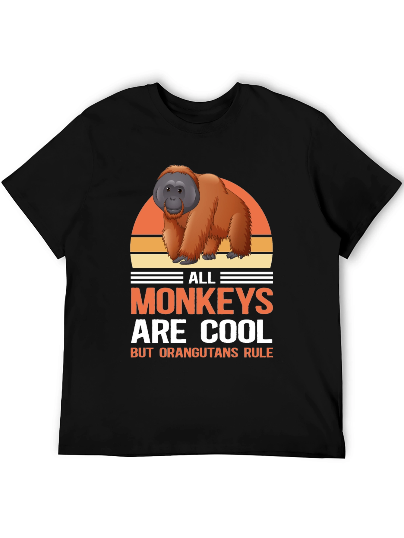 Cool Orangutan Graphic Tee