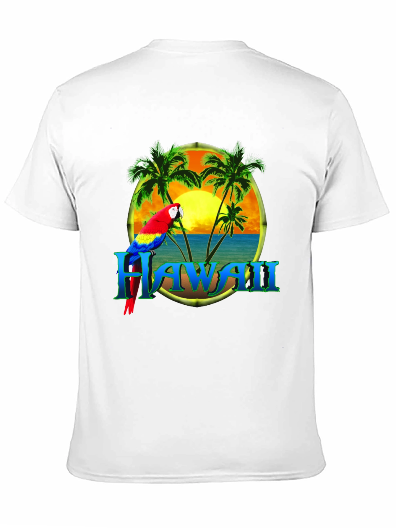 Hawaii Parrot Paradise Graphic Tee