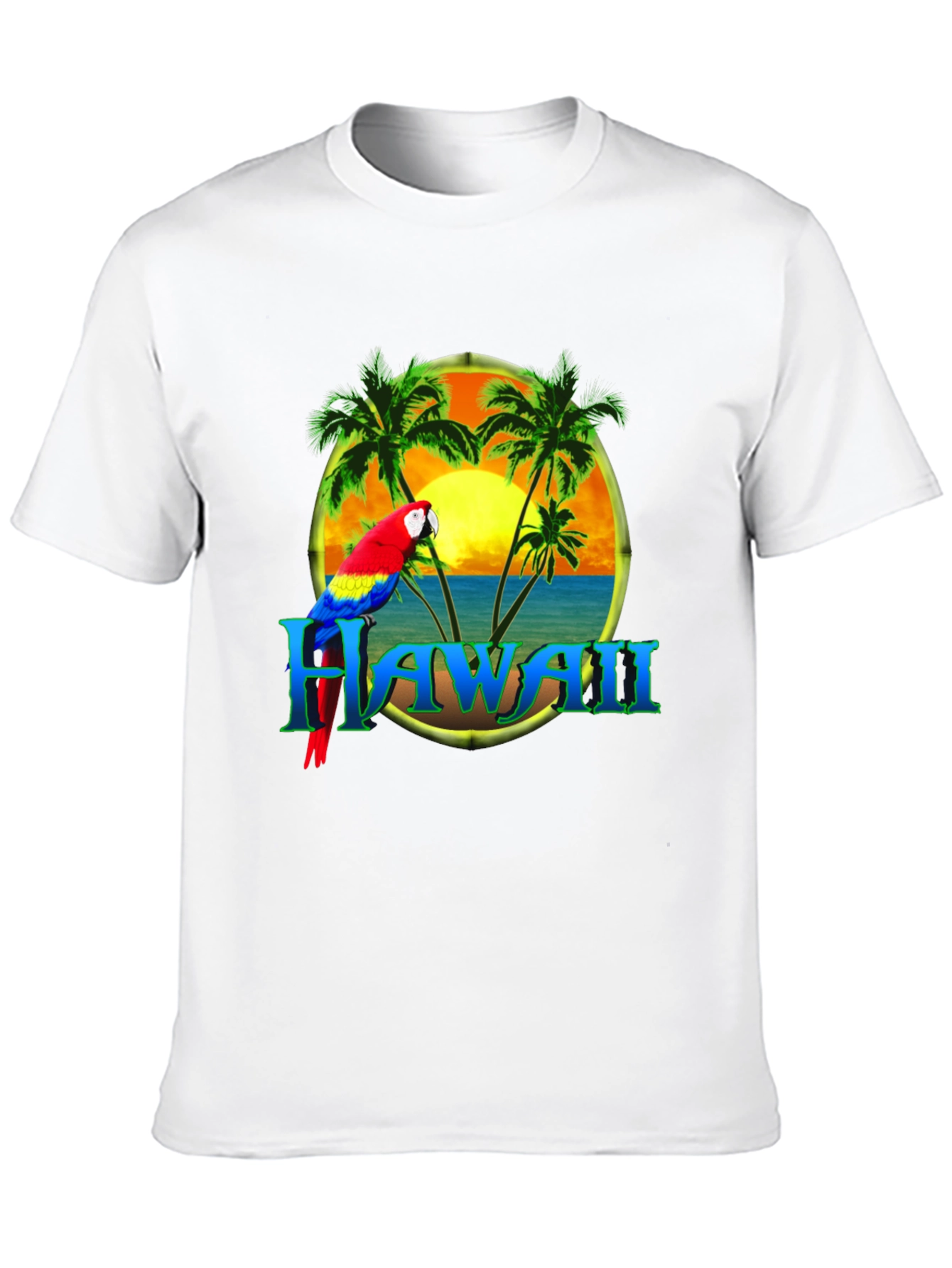 Hawaii Parrot Paradise Graphic Tee