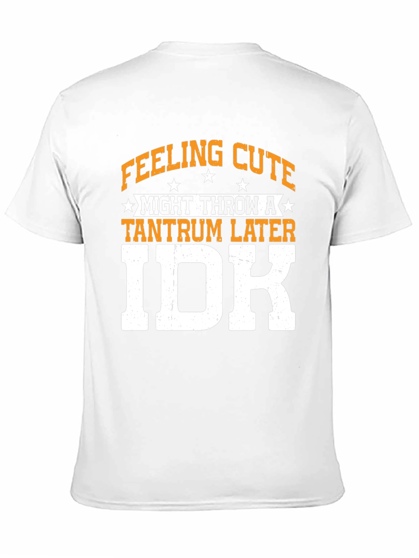 Feeling Cute Tantrum IDK Graphic Tee