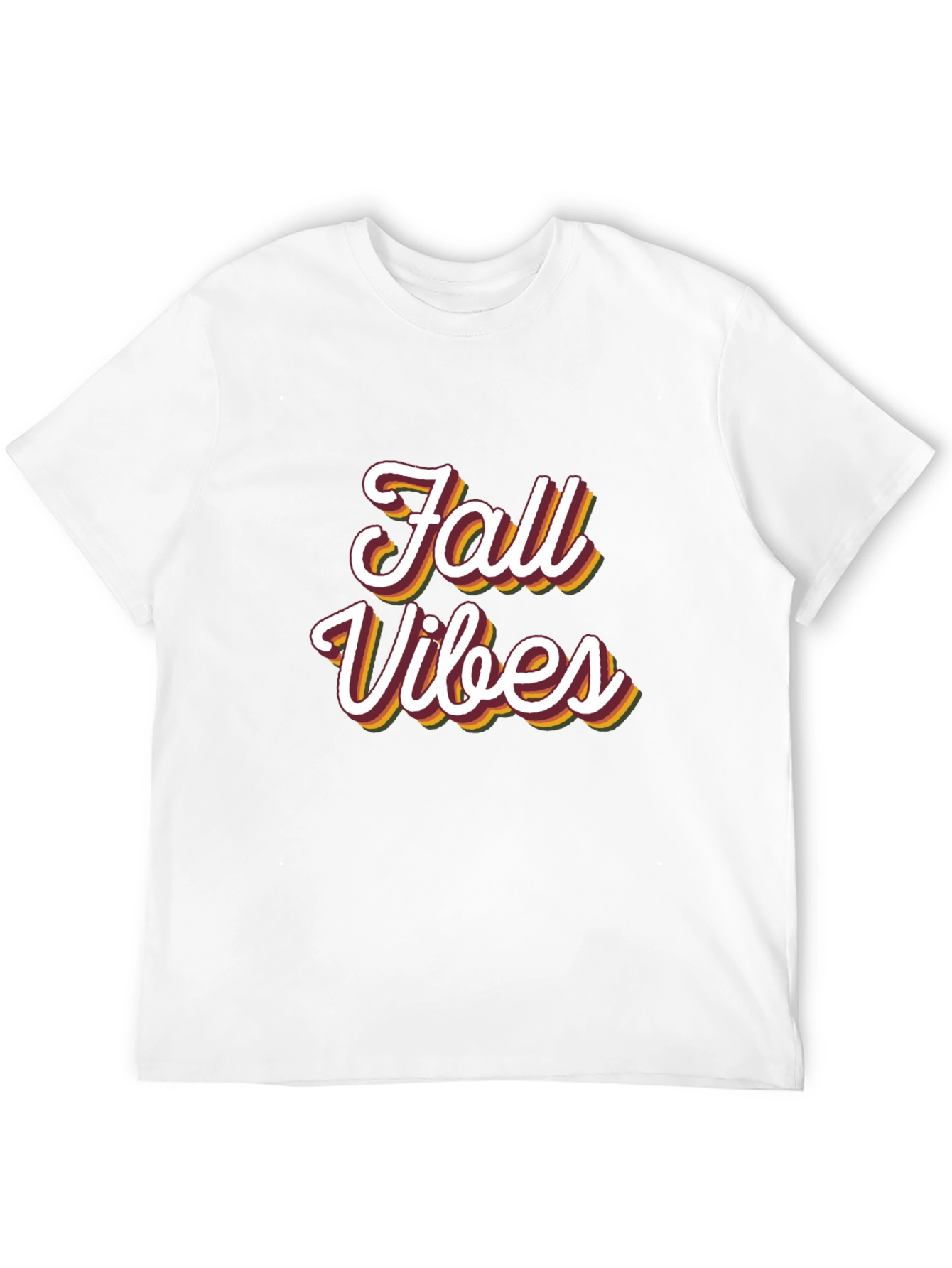 Fall Vibes Black T-Shirt