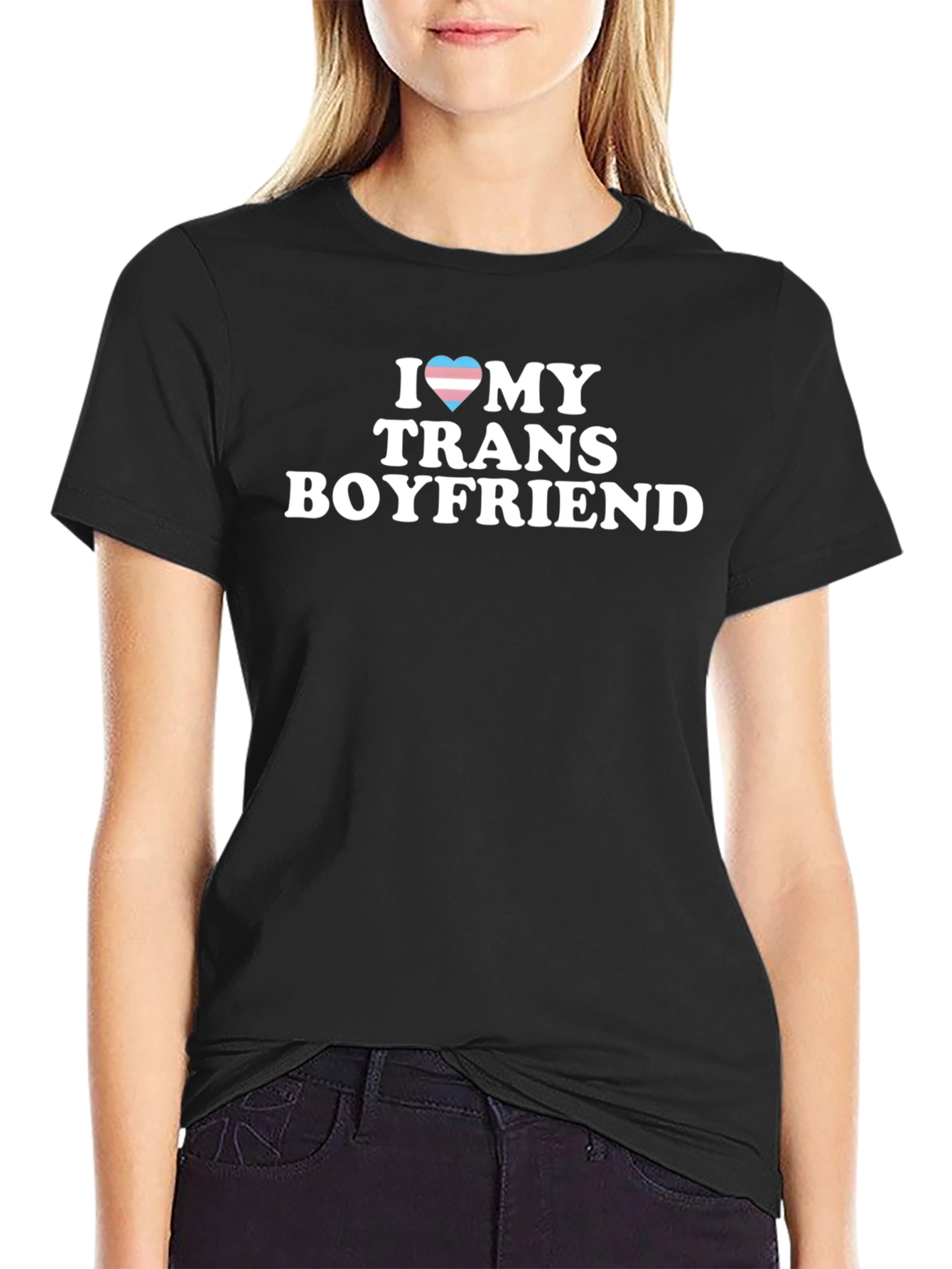 I Heart My Trans Boyfriend Graphic Tee