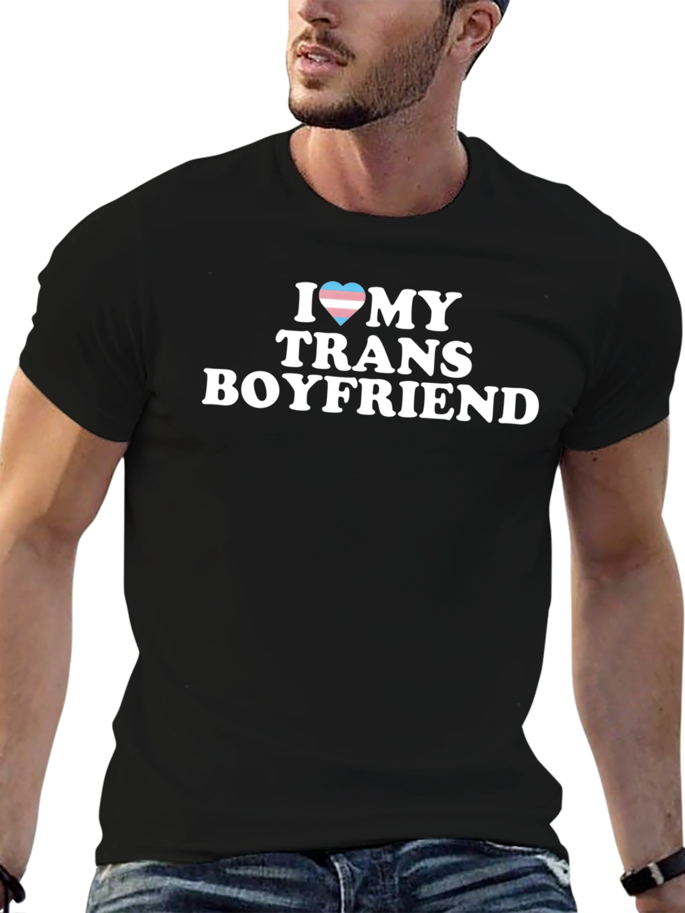 I Heart My Trans Boyfriend Graphic Tee