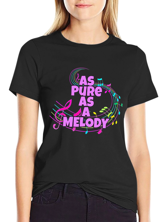 As Pure As A Melody Graphic T-Shirt