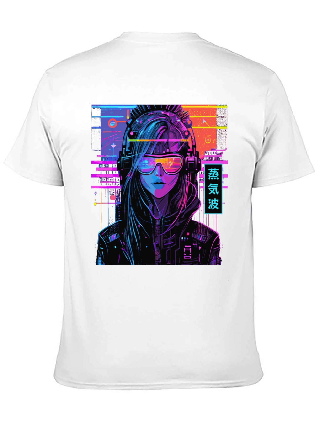 Cyberpunk Vaporwave Graphic T-Shirt