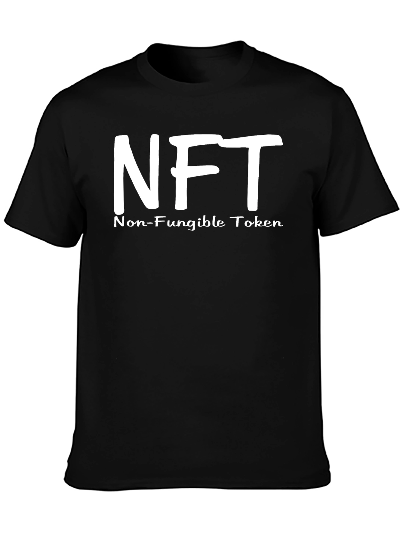 NFT Non-Fungible Token Black T-Shirt