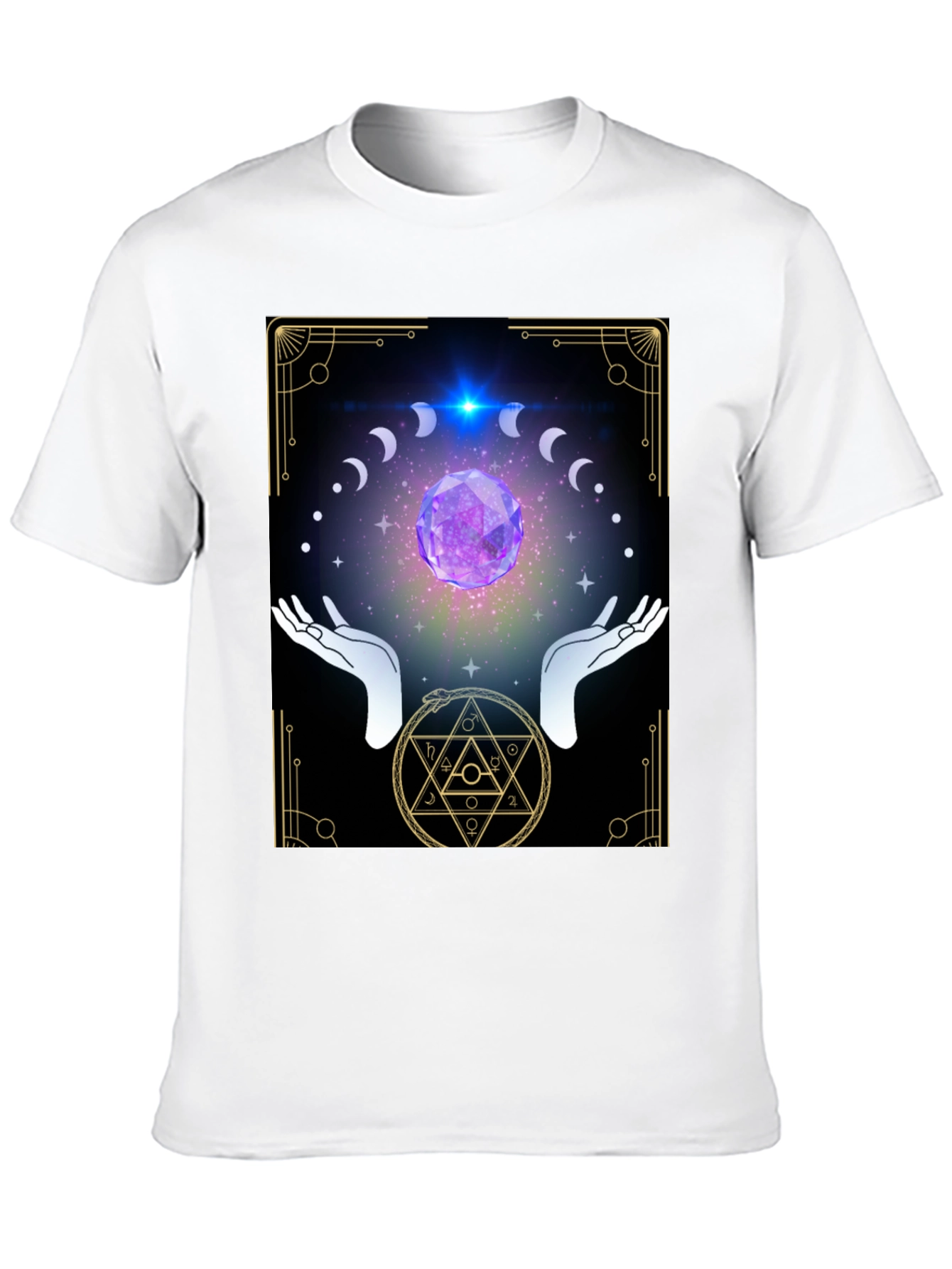 Mystic Moon Phase Graphic Tee