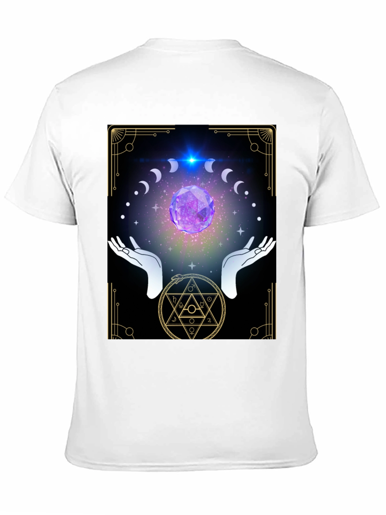 Mystic Moon Phase Graphic Tee