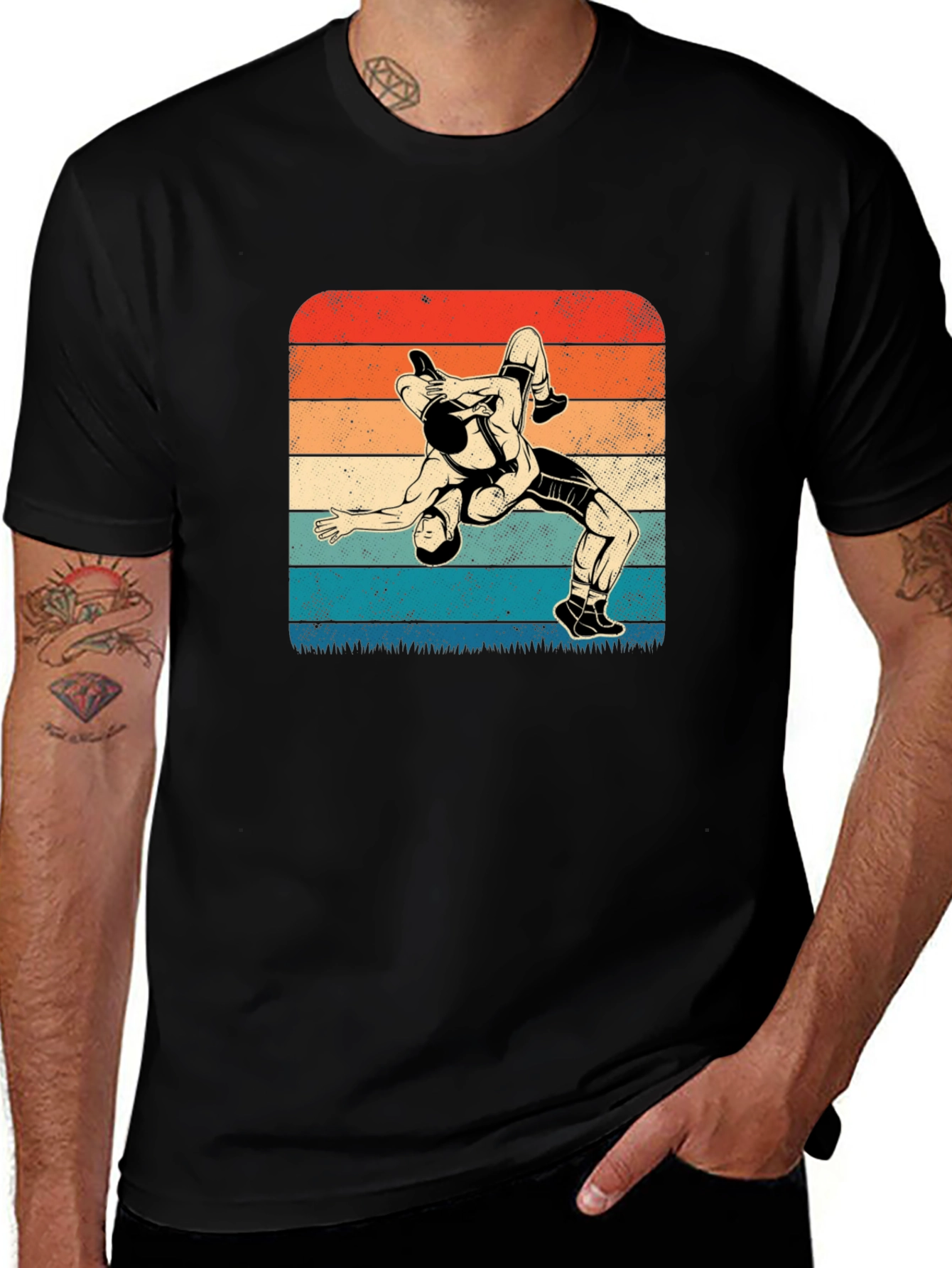Wrestling Retro T-Shirt