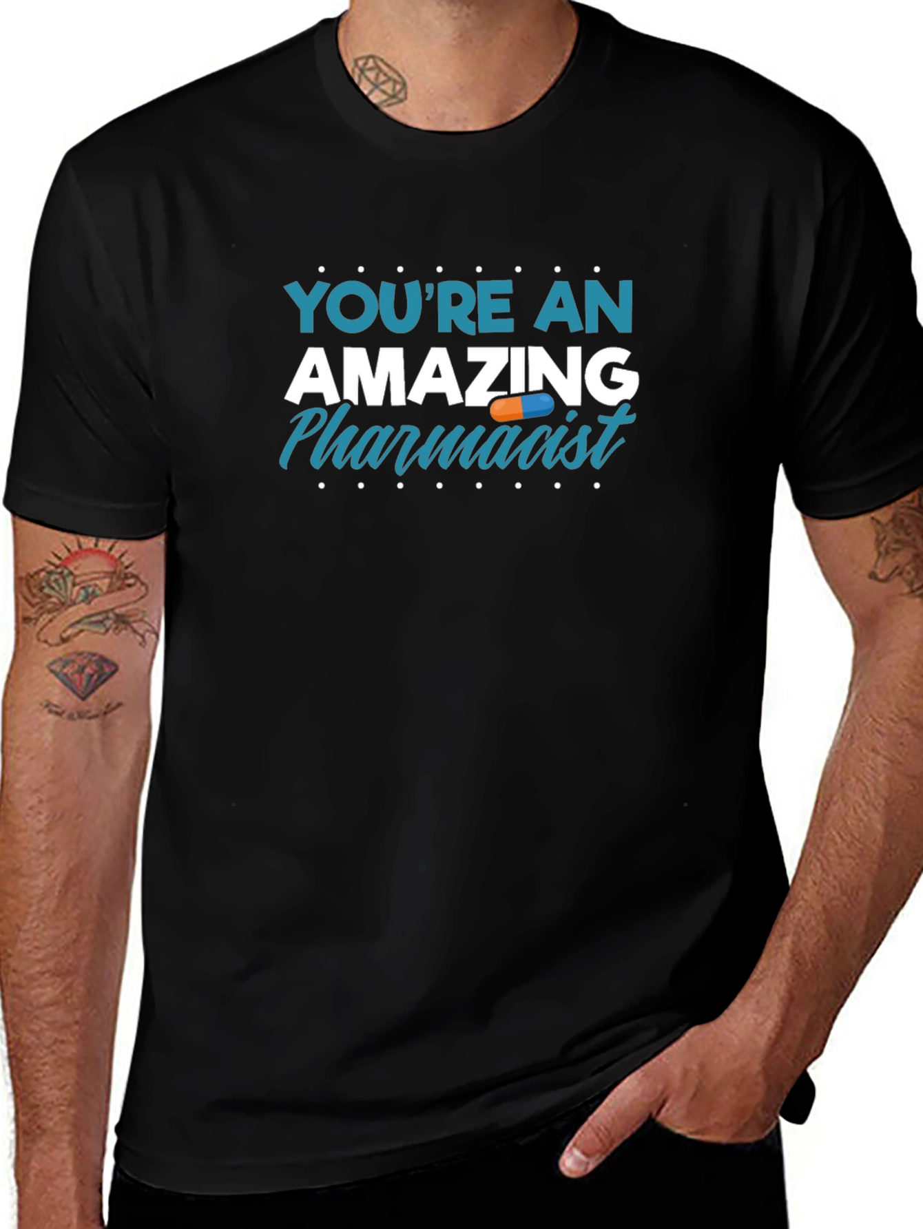Amazing Pharmacist Graphic T-Shirt