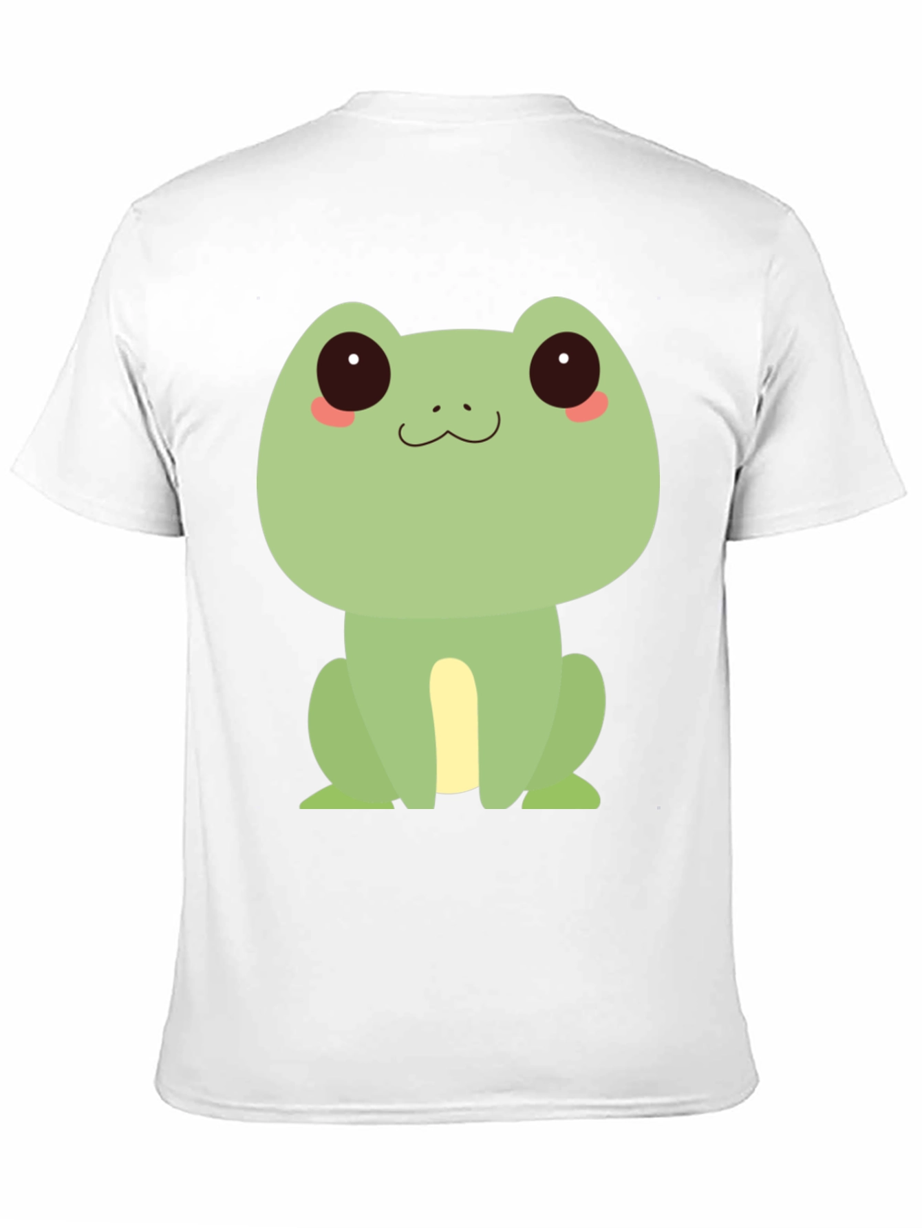 Cute Frog Graphic Tee - Mens Black T-Shirt