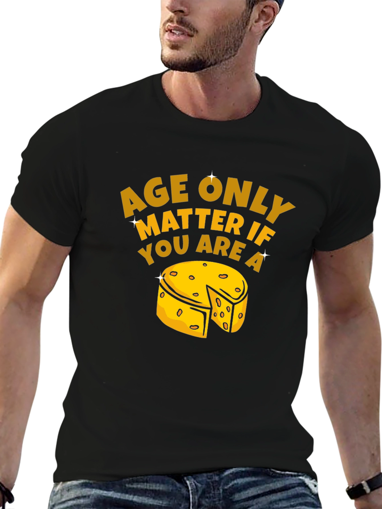 Age Only Matter Cheese T-Shirt