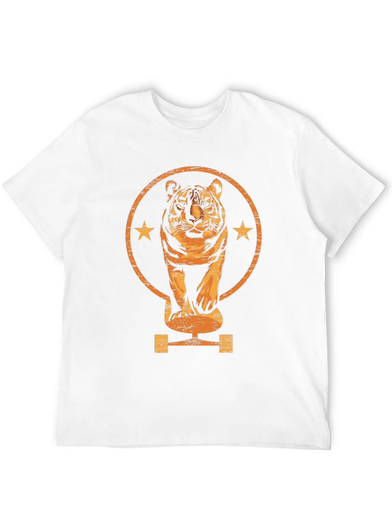 Tiger Skateboard Graphic Tee