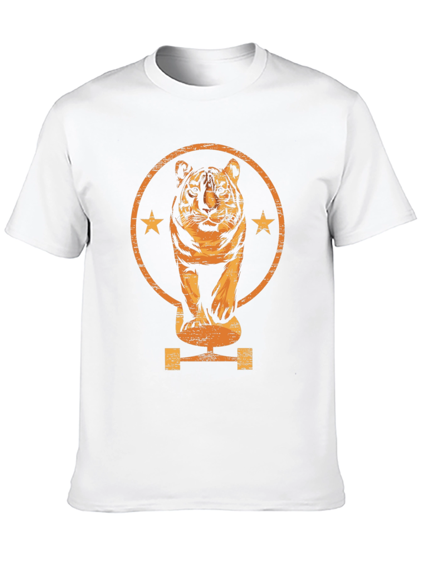 Tiger Skateboard Graphic Tee