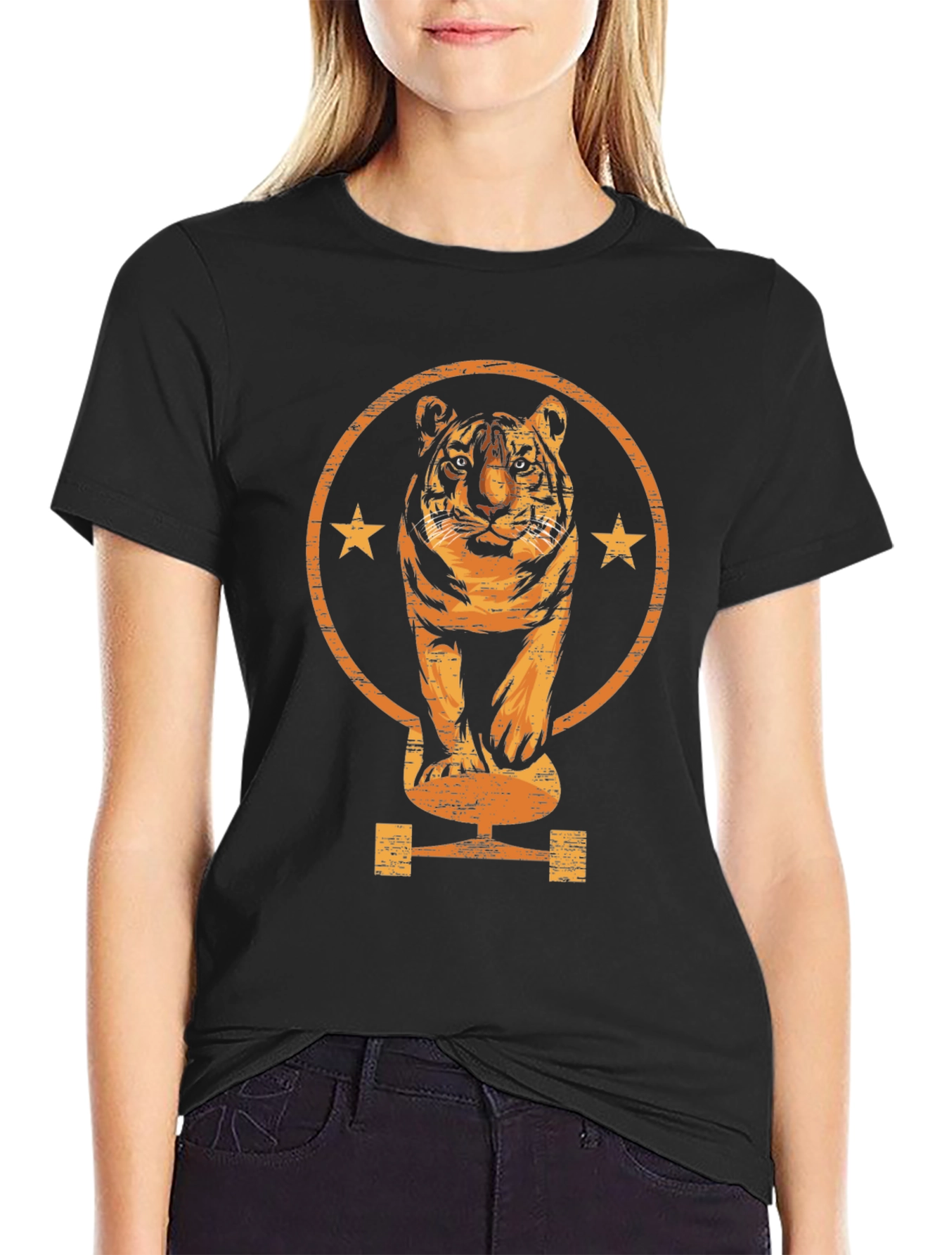 Tiger Skateboard Graphic Tee