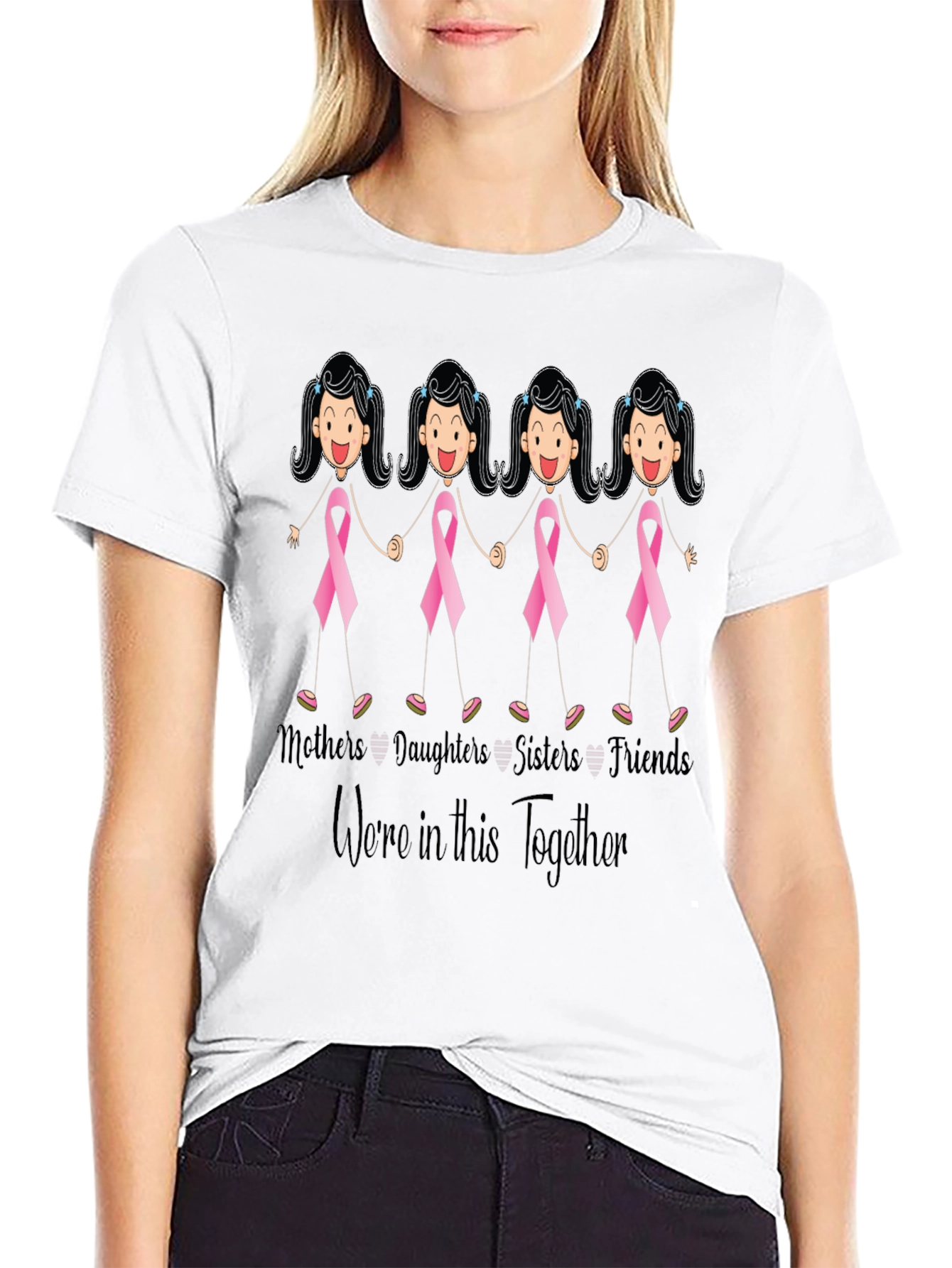 Mothers Daughters Sisters Friends Tee