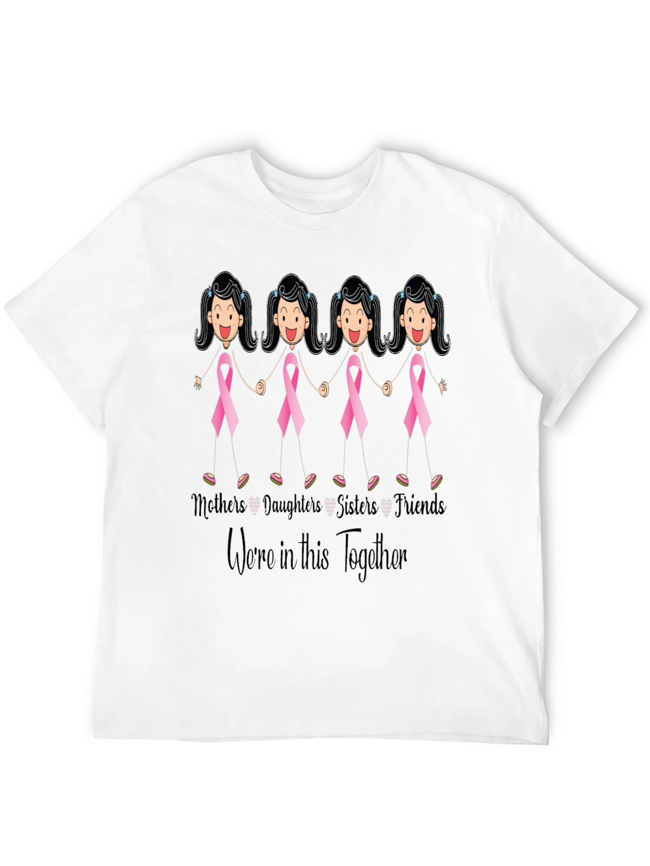 Mothers Daughters Sisters Friends Tee