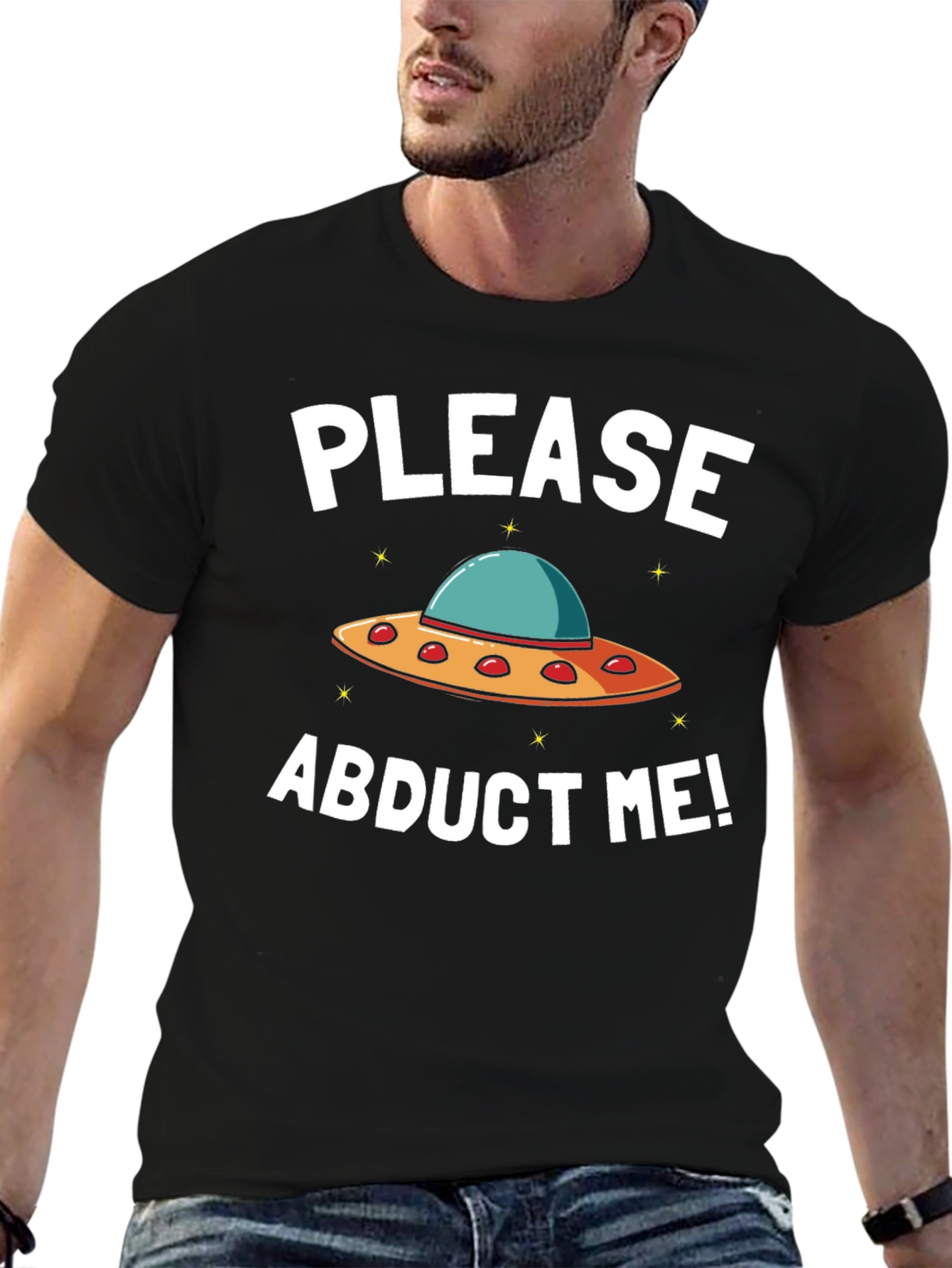 Please Abduct Me! UFO T-Shirt