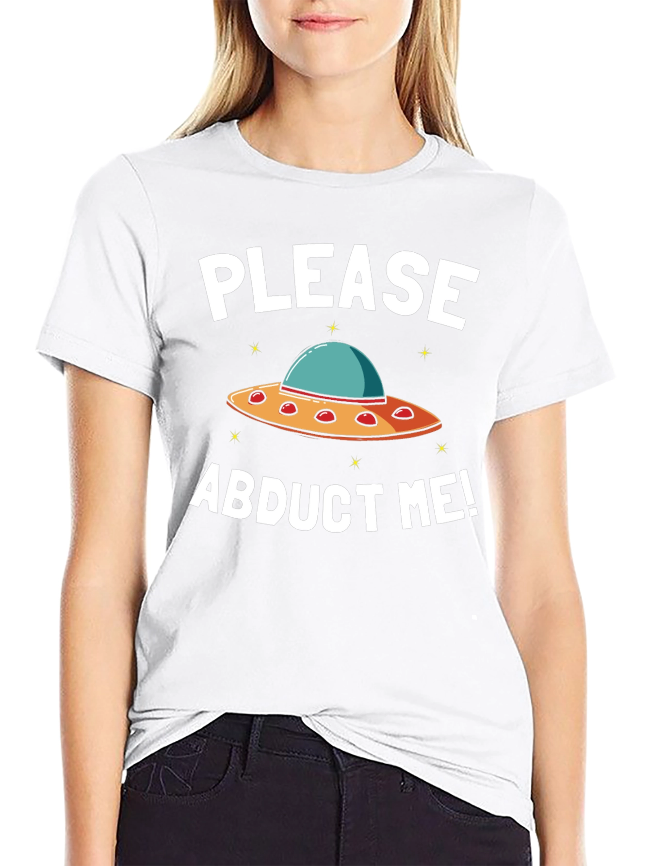 Please Abduct Me! UFO T-Shirt