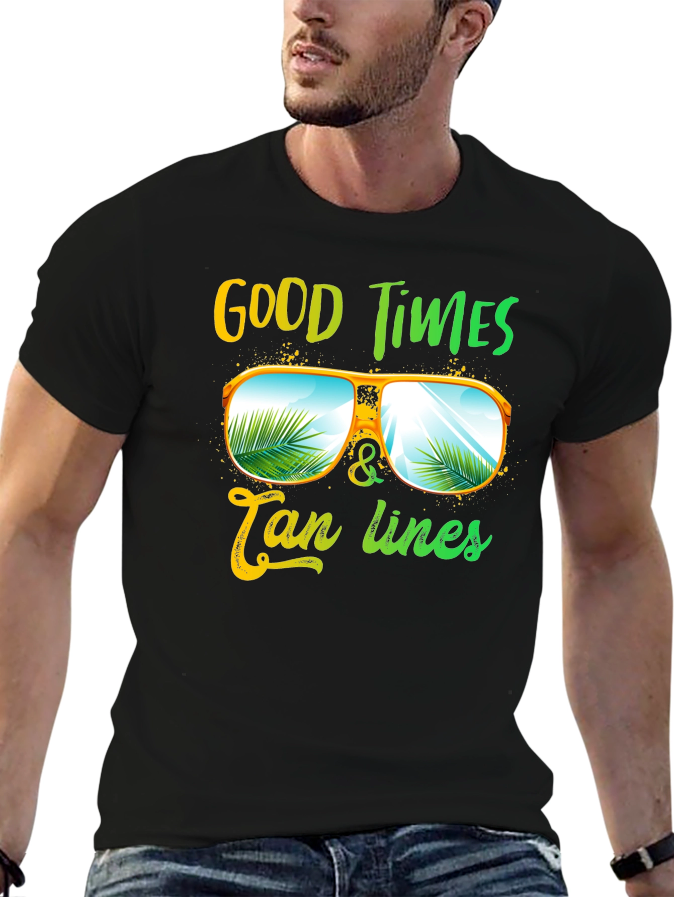 Good Times & Tan Lines T-Shirt - Summer Vibes