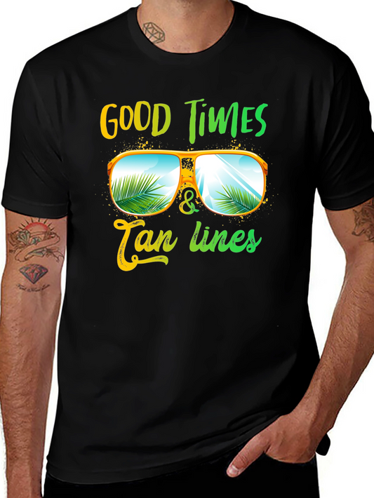 Good Times & Tan Lines T-Shirt - Summer Vibes