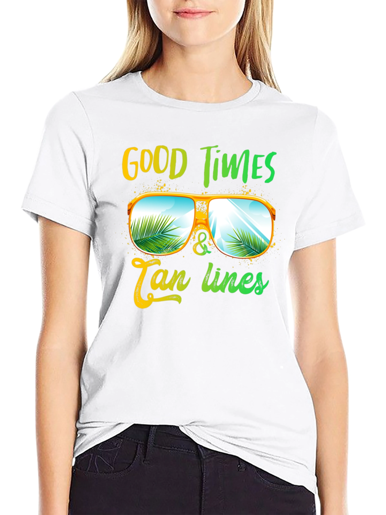 Good Times & Tan Lines T-Shirt - Summer Vibes