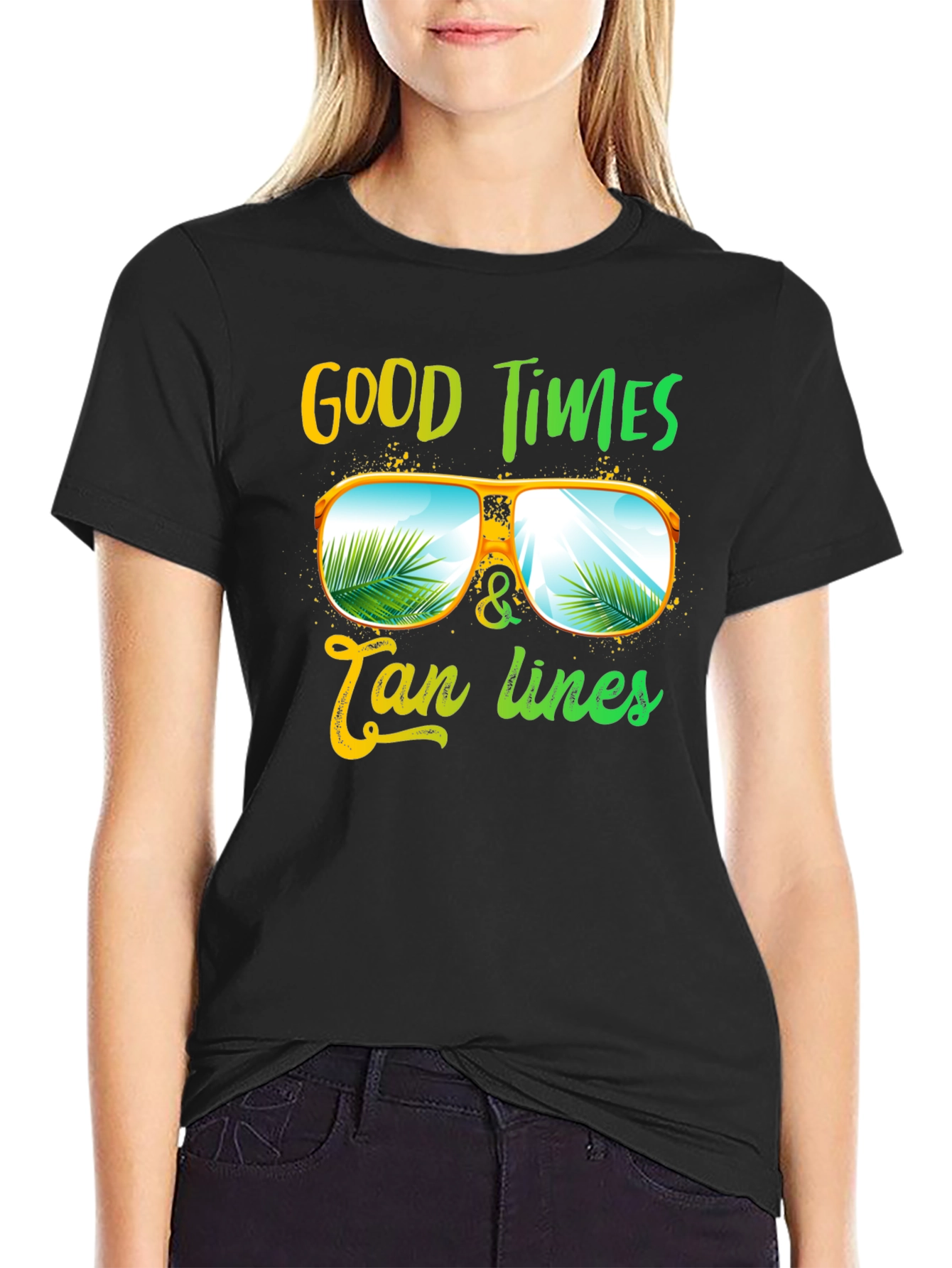 Good Times & Tan Lines T-Shirt - Summer Vibes