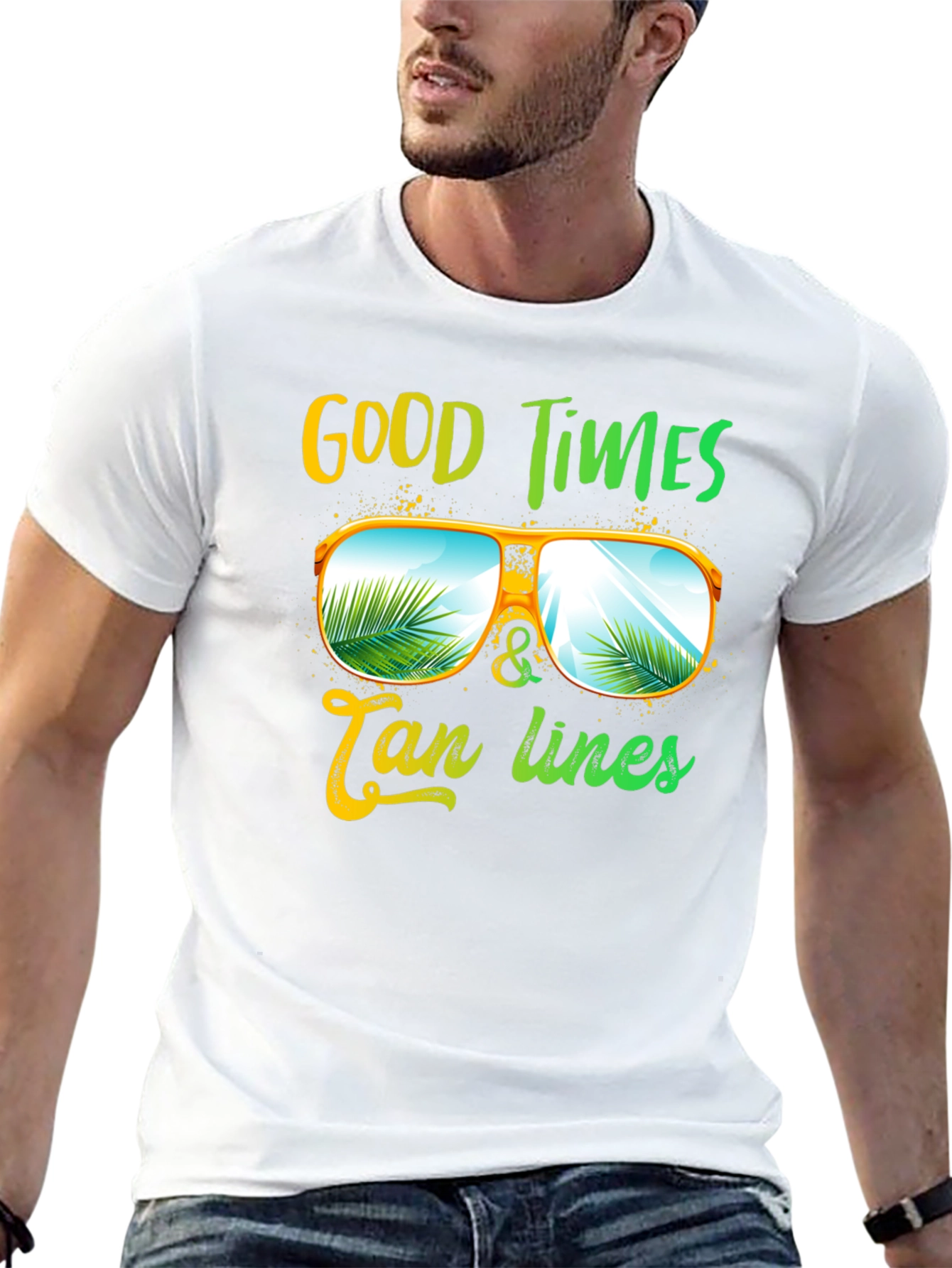 Good Times & Tan Lines T-Shirt - Summer Vibes