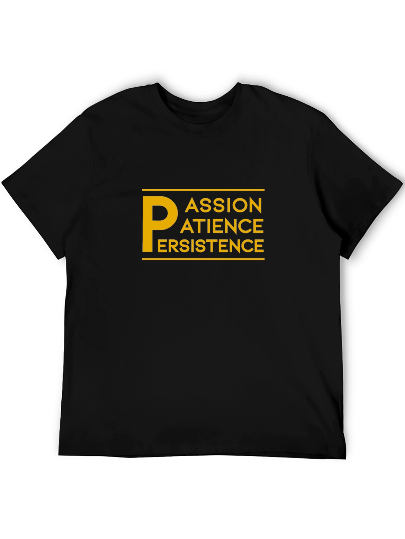 Passion Patience Persistence Graphic Tee