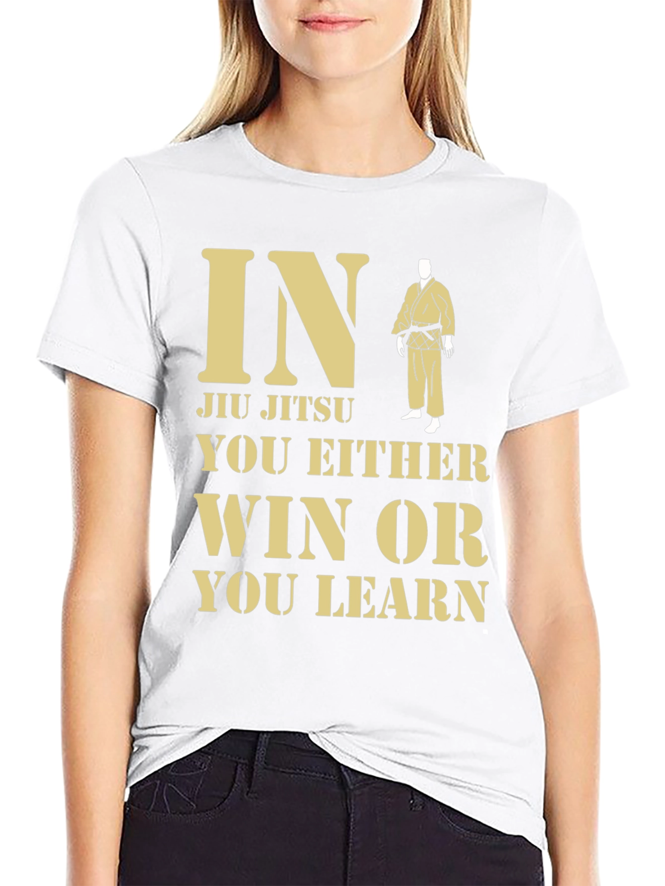 Jiu Jitsu Win/Learn Graphic T-Shirt