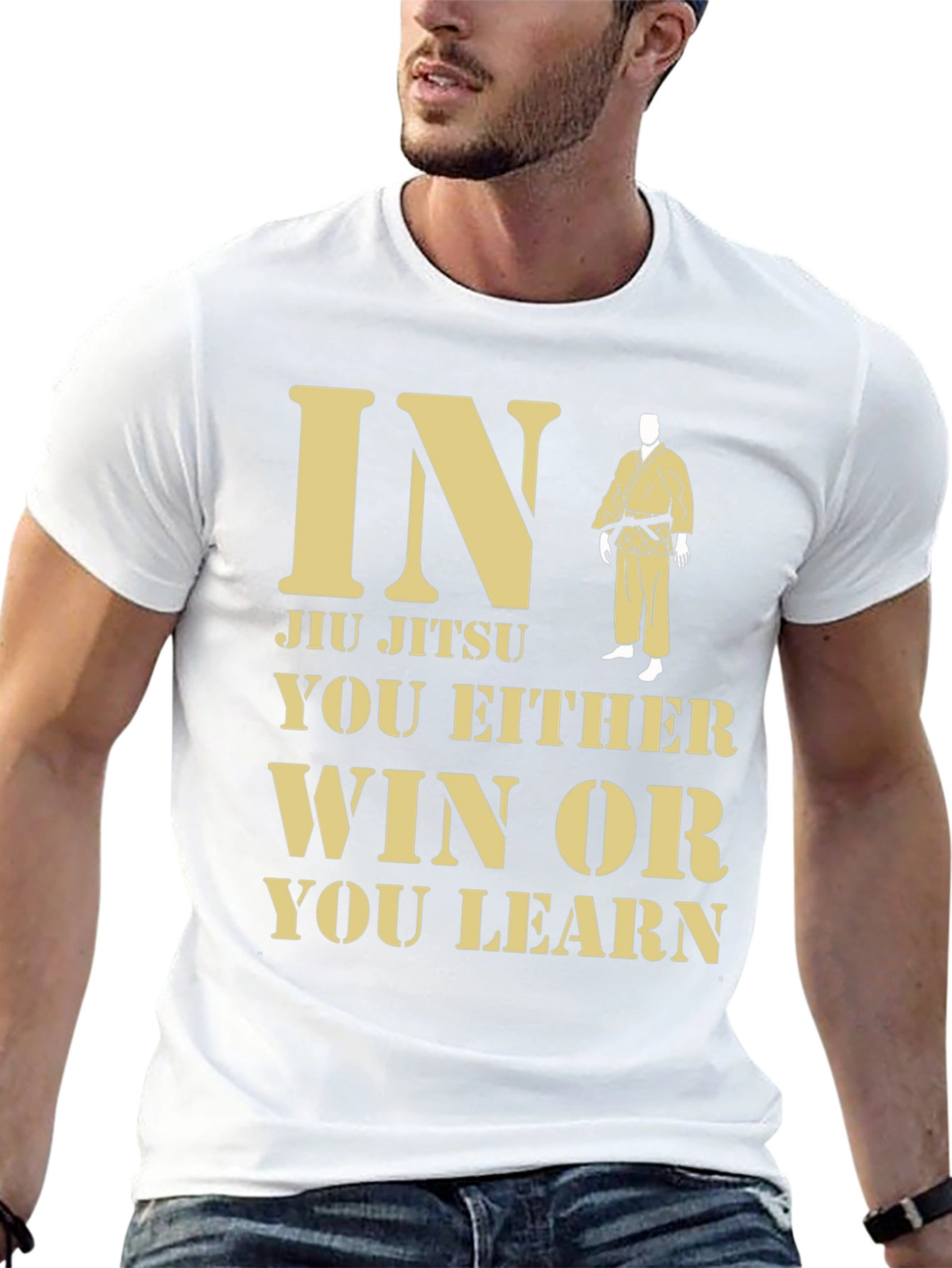 Jiu Jitsu Win/Learn Graphic T-Shirt
