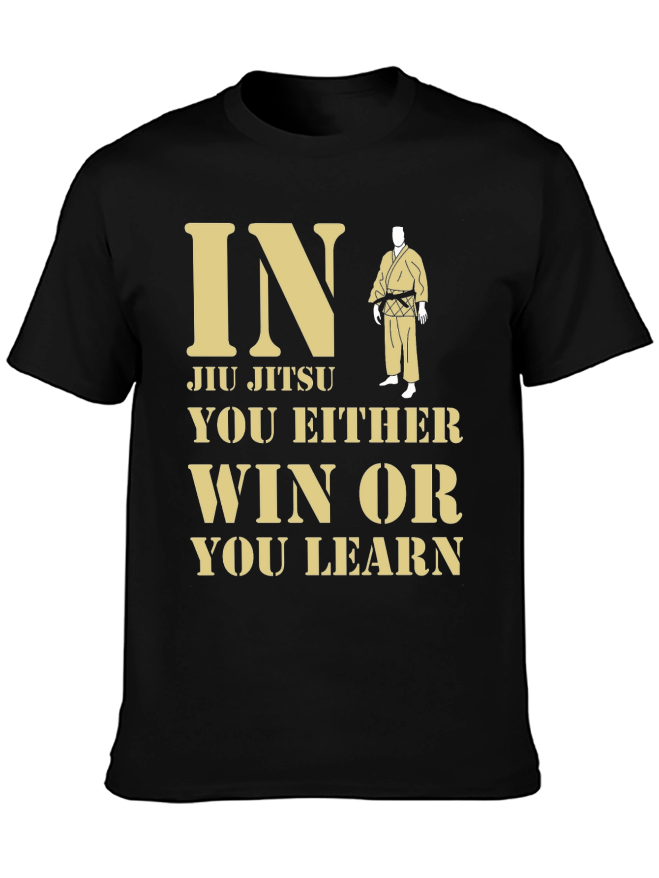 Jiu Jitsu Win/Learn Graphic T-Shirt
