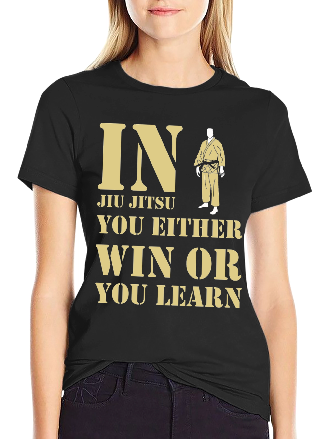 Jiu Jitsu Win/Learn Graphic T-Shirt