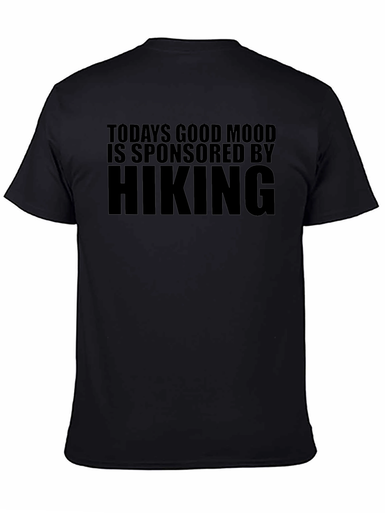 Hiking Sponsored T-Shirt - Black