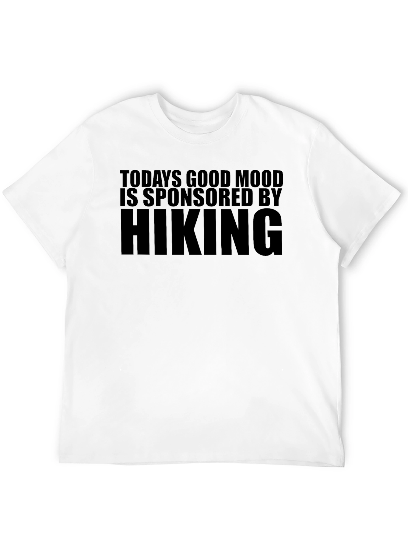 Hiking Sponsored T-Shirt - Black
