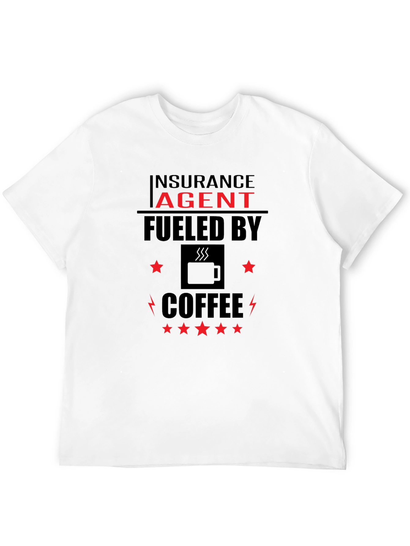 Insurance Agent Fuel Coffee T-Shirt