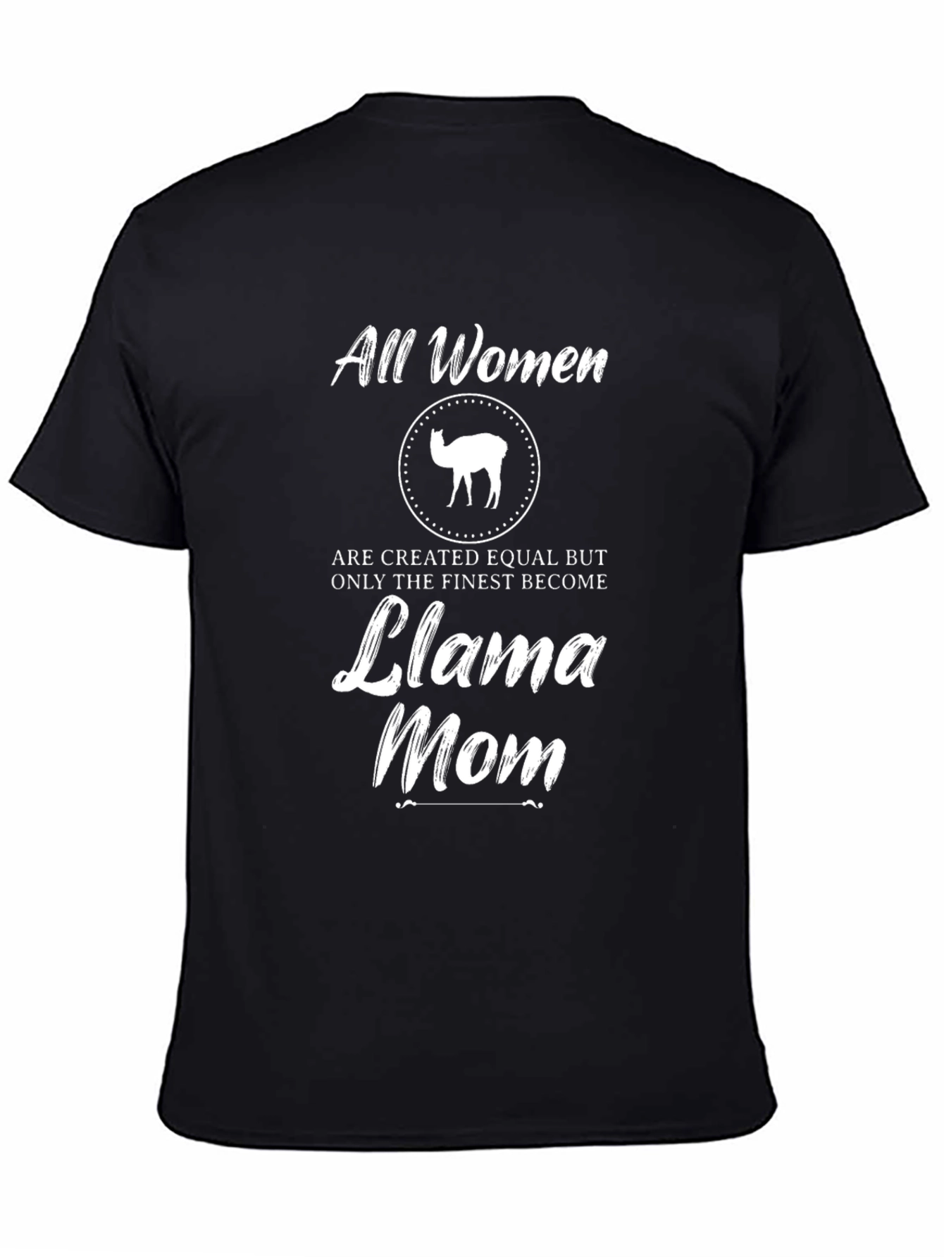 All Women Llama Mom T-Shirt