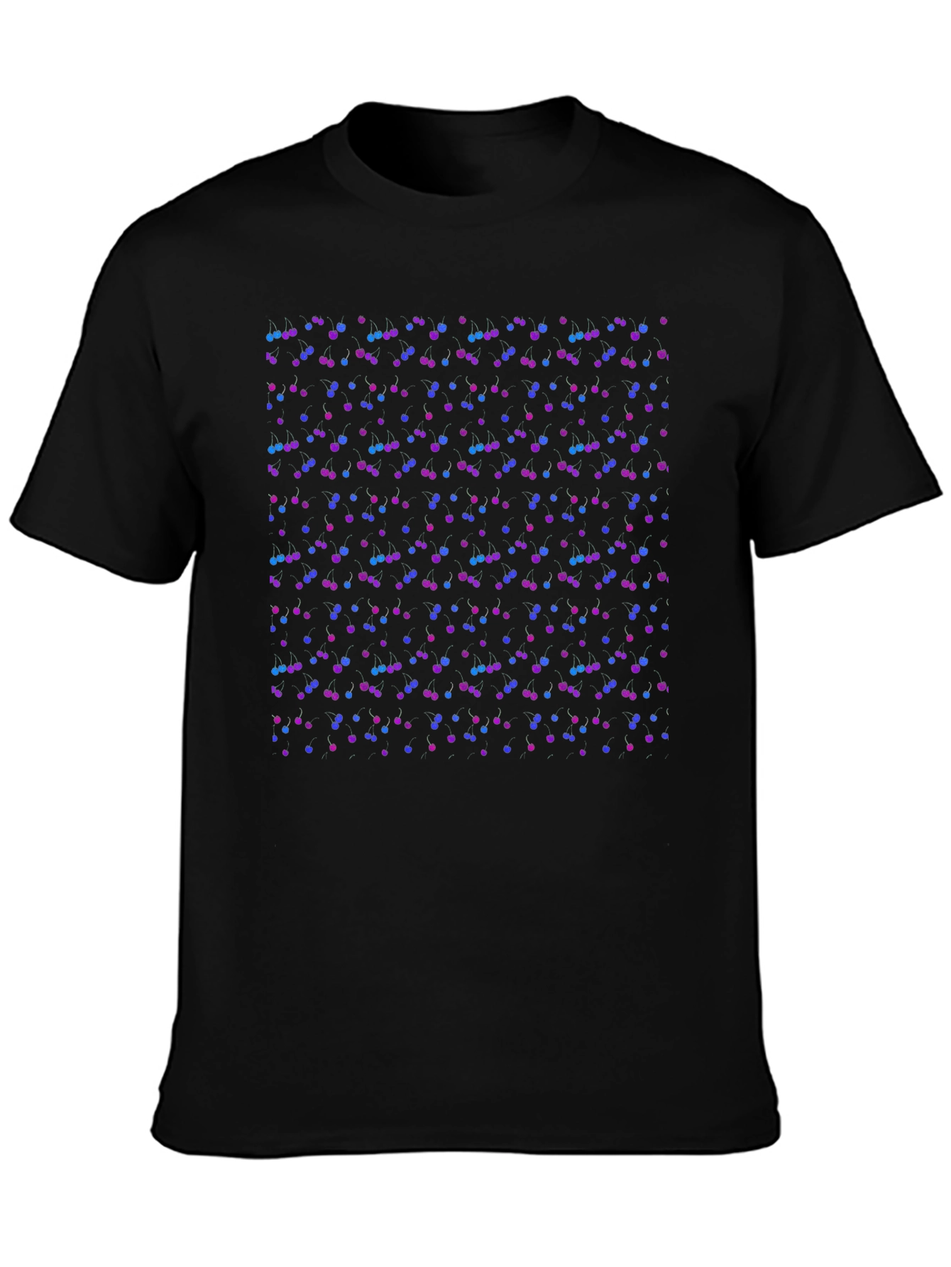 Black Cherry Print Tee